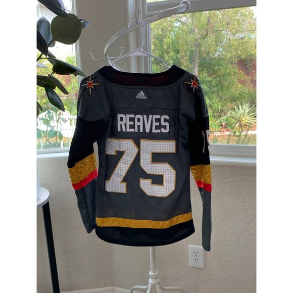 Adidas Vegas Golden Knights Reaves 75 NHL Climalite Jersey Womens Small EUC 7355 - Picture 6 of 8